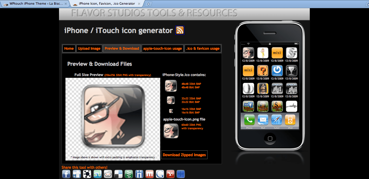 http://www.flavorstudios.com/iphone-icon-generator